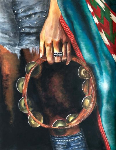 Psychedelic Festival Painting