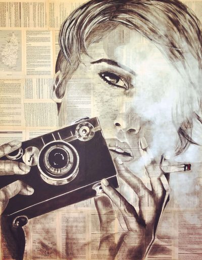 Sweet Smoke Just a Poke Painting